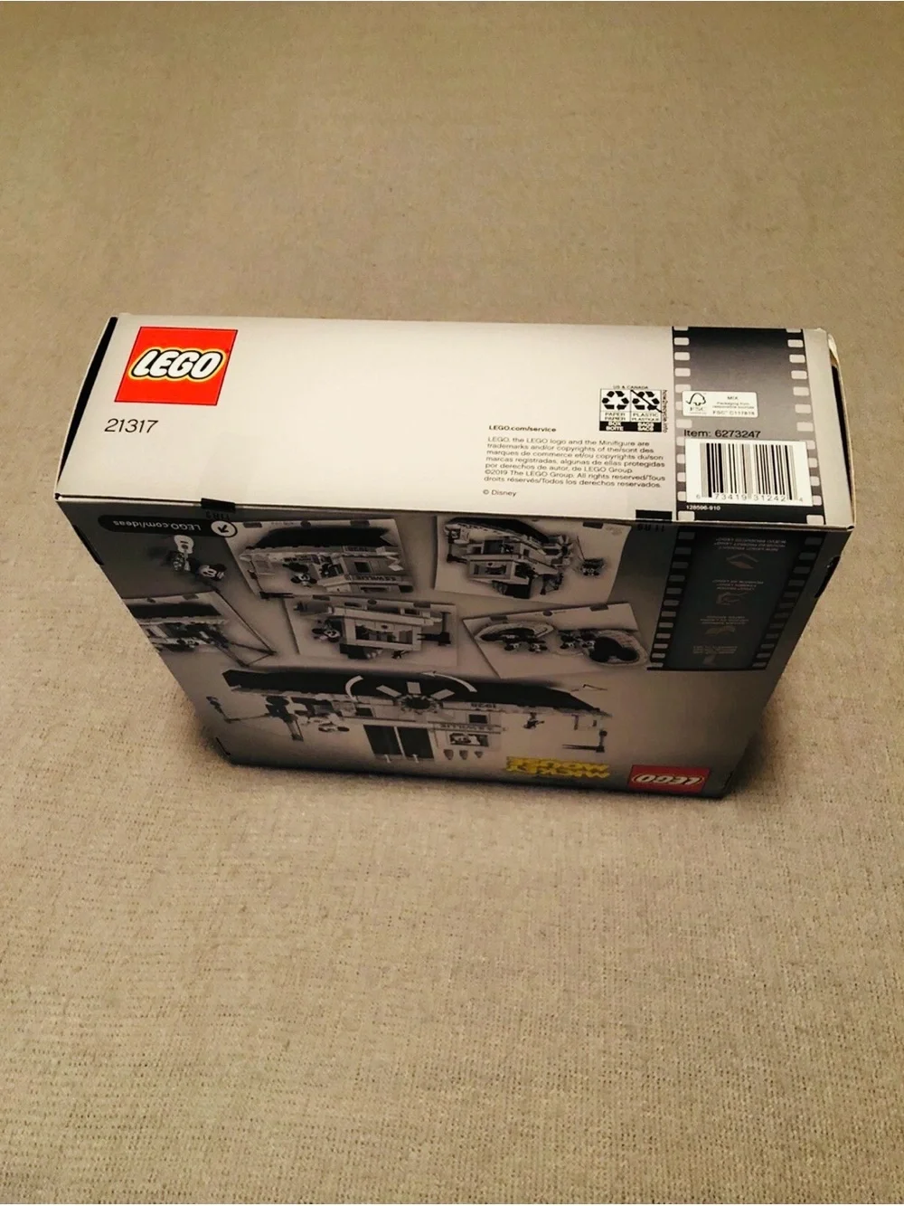 LEGO Mickey Mouse Steamboat Willie Set - Black, White